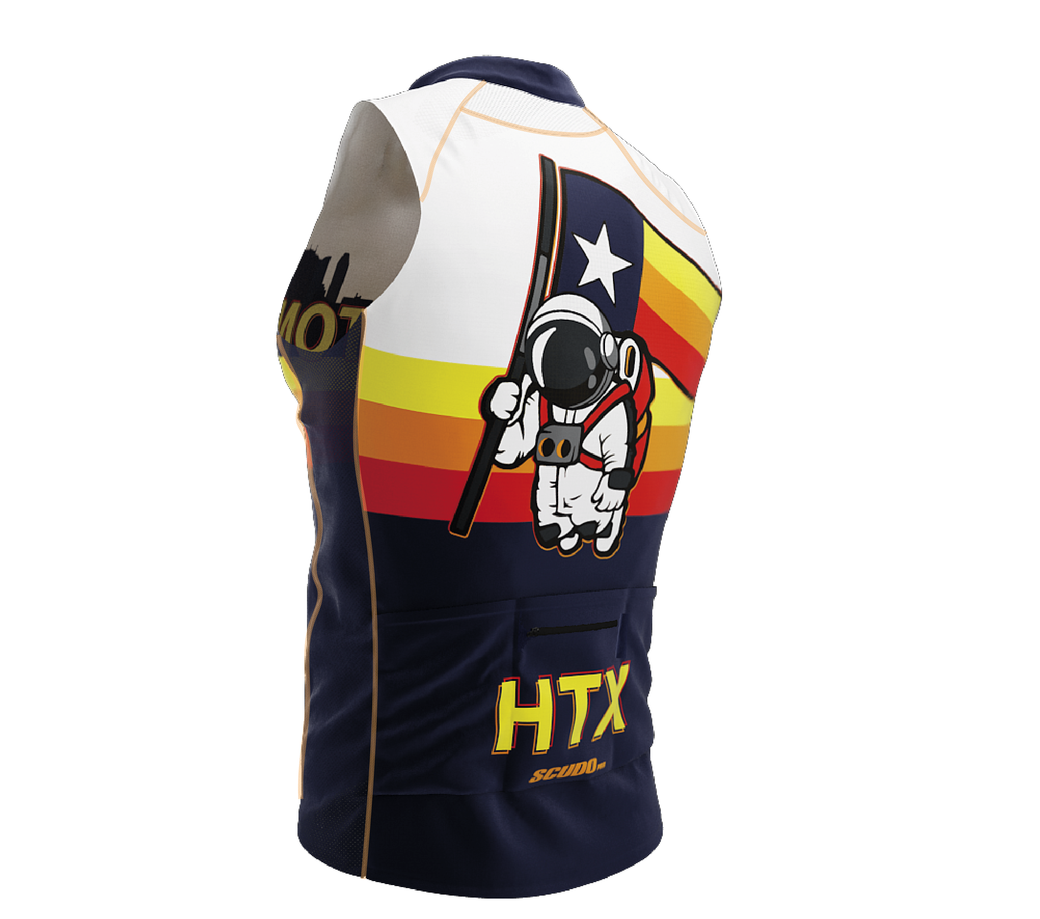 Houston | Sleeveless Cycling PRO Jersey | Men and Women