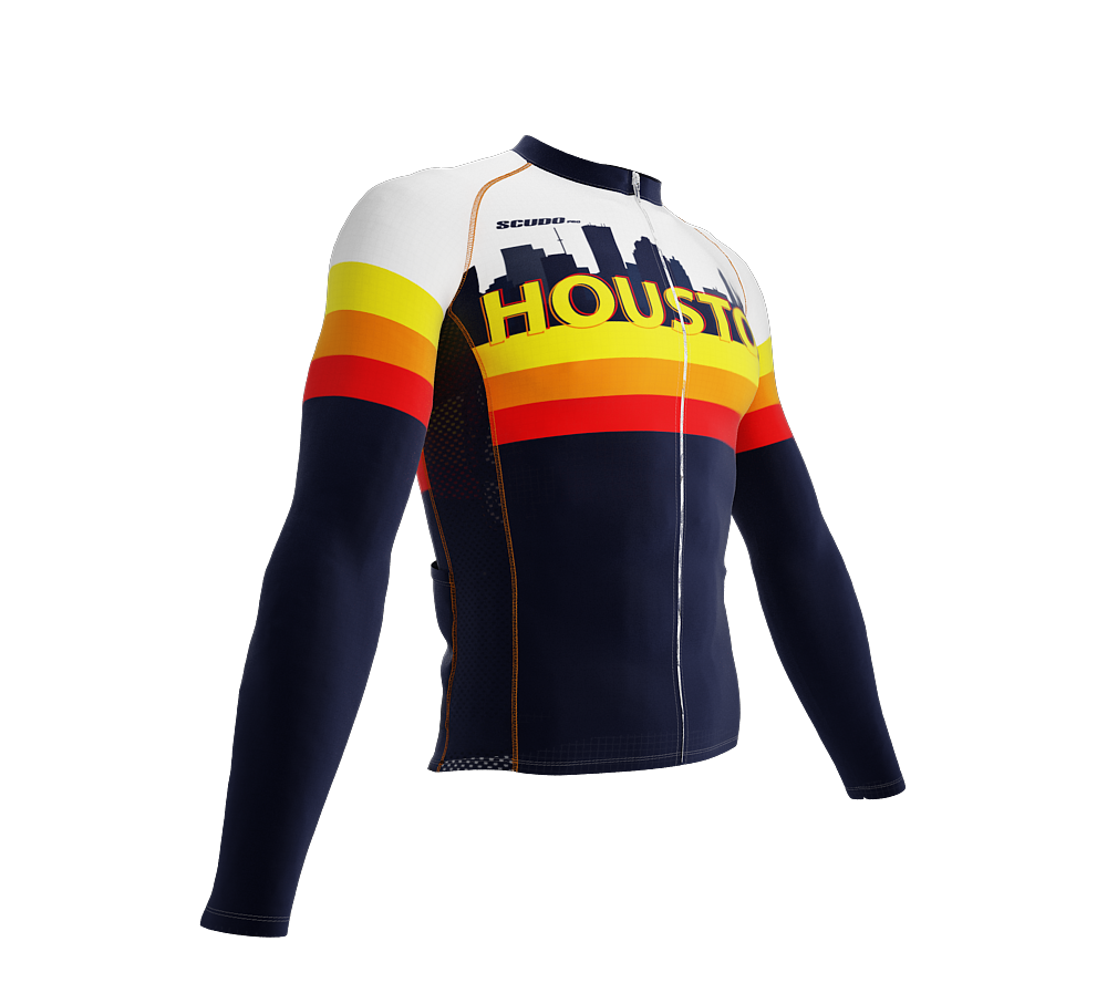 Houston | LONG  Sleeve Cycling PRO Jersey | Men and Women