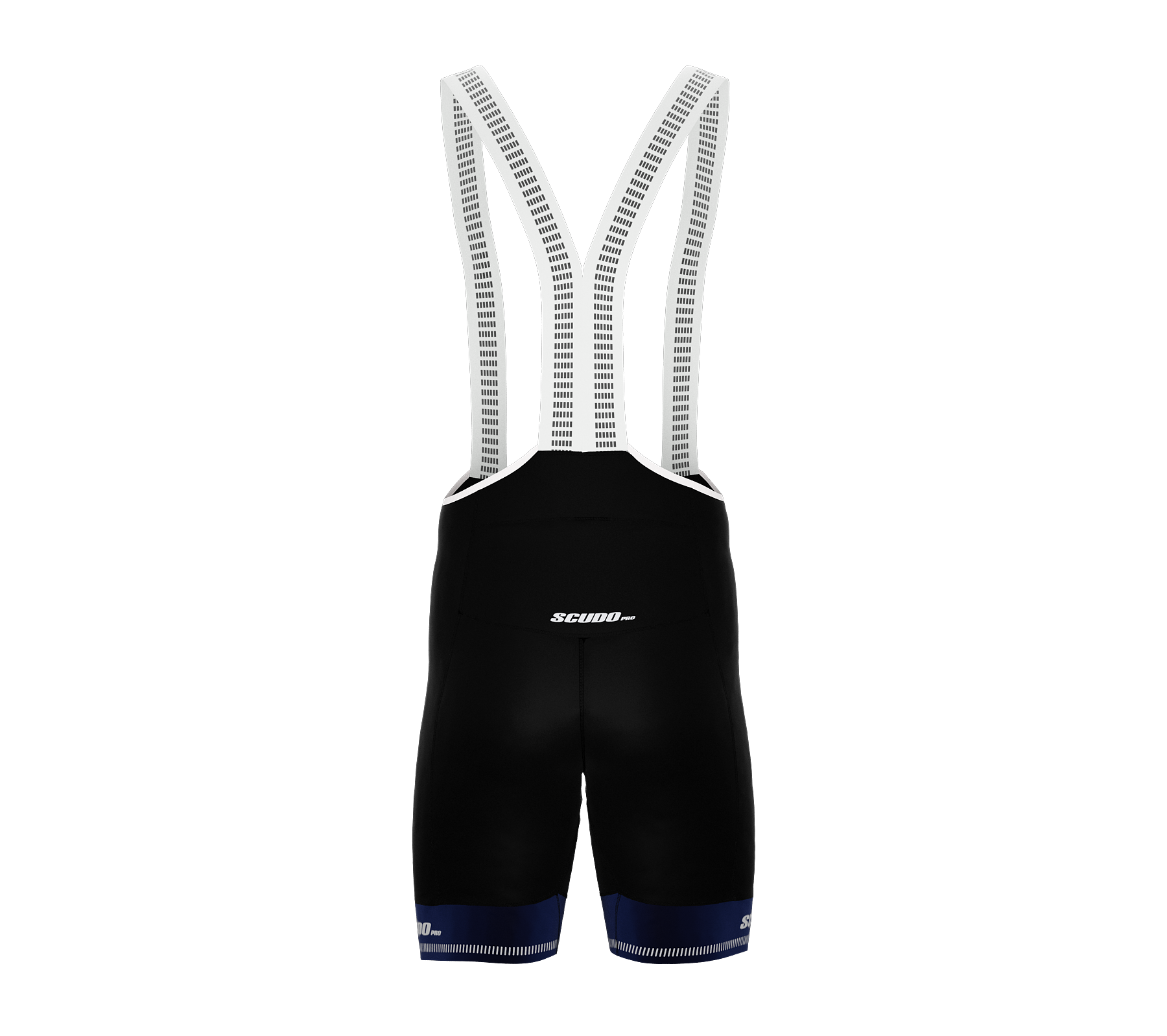 Black PRO ScudoPro Cycling BIB-Shorts | Blue Grippers |  Reflectives