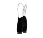 Black PRO ScudoPro Cycling BIB-Shorts | Olive Green Grippers |  Reflectives
