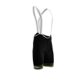 Black PRO ScudoPro Cycling BIB-Shorts | Olive Green Grippers |  Reflectives