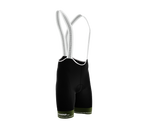Black PRO ScudoPro Cycling BIB-Shorts | Olive Green Grippers |  Reflectives