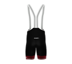 Black PRO ScudoPro Cycling BIB-Shorts | Red Grippers | Reflectives