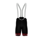 Black PRO ScudoPro Cycling BIB-Shorts | Red Grippers | Reflectives