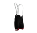 Black PRO ScudoPro Cycling BIB-Shorts | Red Grippers | Reflectives
