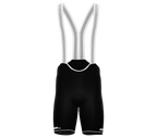 Black PRO ScudoPro Cycling BIB-Shorts | Black Grippers | Reflectives
