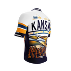 Kansas US State | Short Sleeve Cycling PRO Jersey | Men and Women