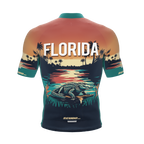 Florida US State | Short Sleeve Cycling PRO Jersey | Men and Women