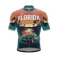 Florida US State | Short Sleeve Cycling PRO Jersey | Men and Women