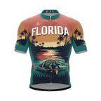 Florida US State | Short Sleeve Cycling PRO Jersey | Men and Women