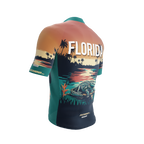 Florida US State | Short Sleeve Cycling PRO Jersey | Men and Women