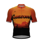 Arizona US State | Lizard | Short Sleeve Cycling PRO Jersey | Men and Women