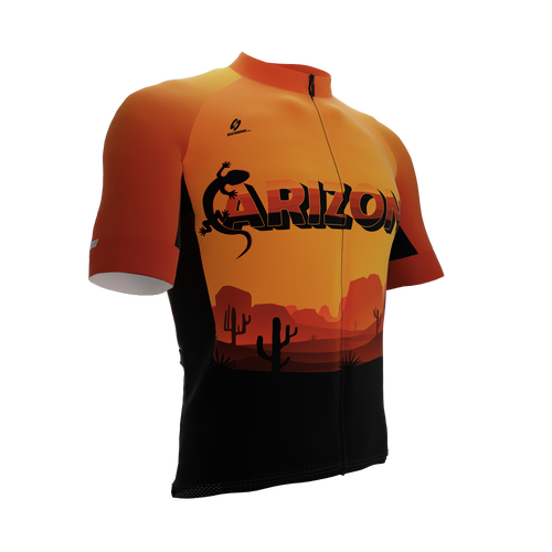 Arizona US State | Lizard | Short Sleeve Cycling PRO Jersey | Men and Women
