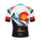 Colorado US State | Short Sleeve Cycling PRO Jersey | V1 | Men and Women
