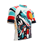 Colorado US State | Short Sleeve Cycling PRO Jersey | V1 | Men and Women