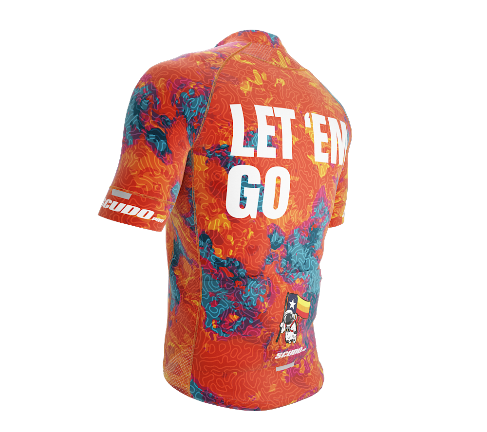 Let'em GO | Short Sleeve Cycling PRO Jersey | Men and Women