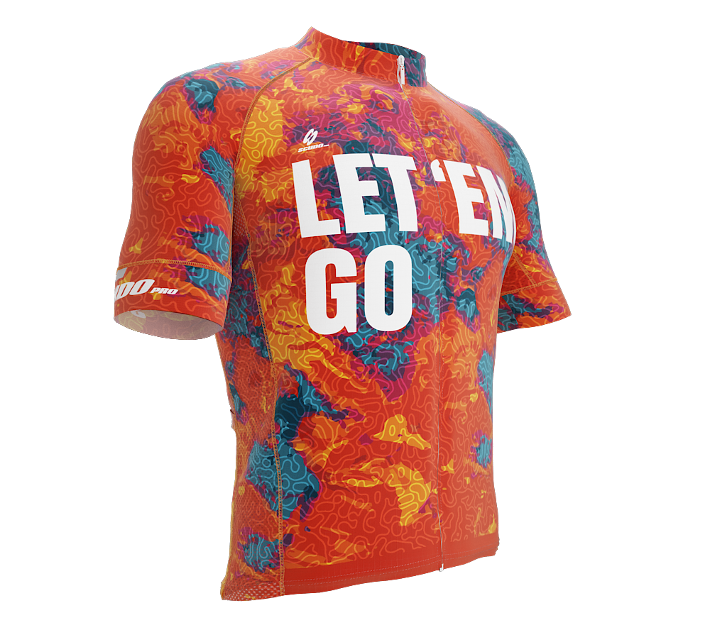 Let'em GO | Short Sleeve Cycling PRO Jersey | Men and Women