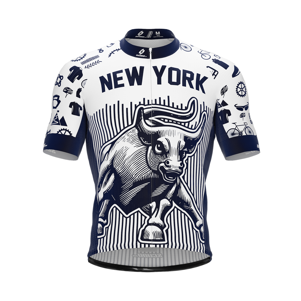 New York  Bull | Short Sleeve Cycling PRO Jersey | Men and Women