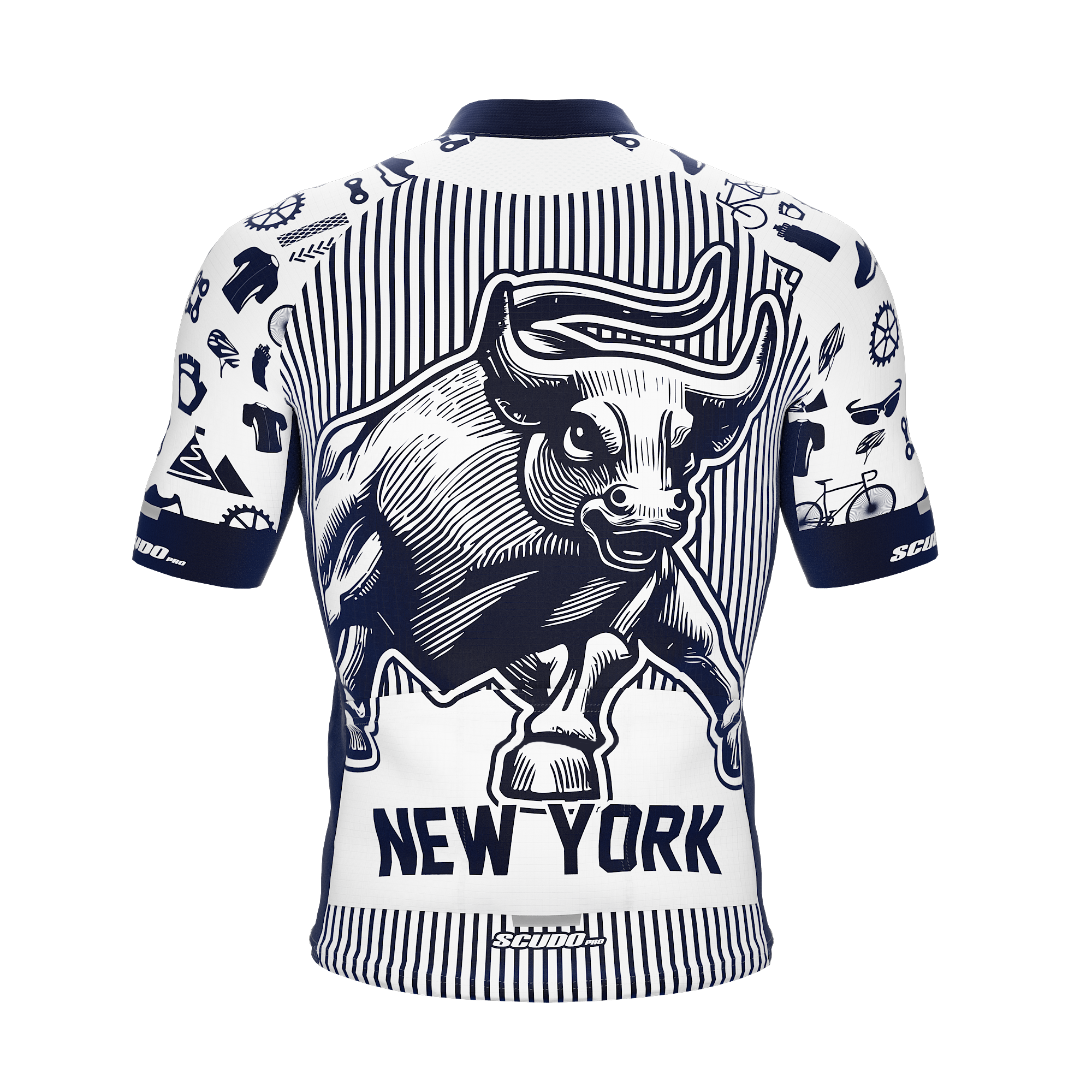 New York  Bull | Short Sleeve Cycling PRO Jersey | Men and Women