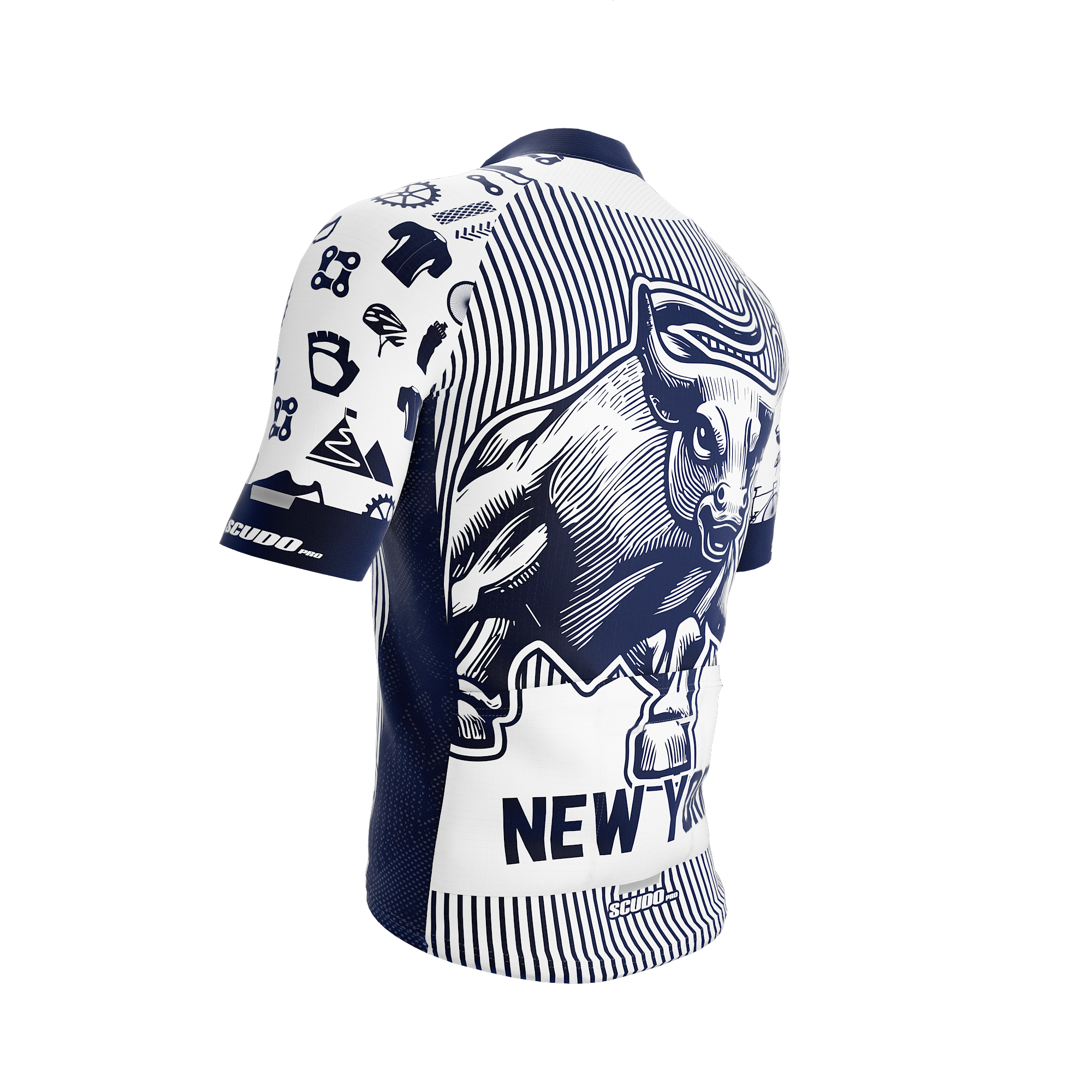 New York  Bull | Short Sleeve Cycling PRO Jersey | Men and Women