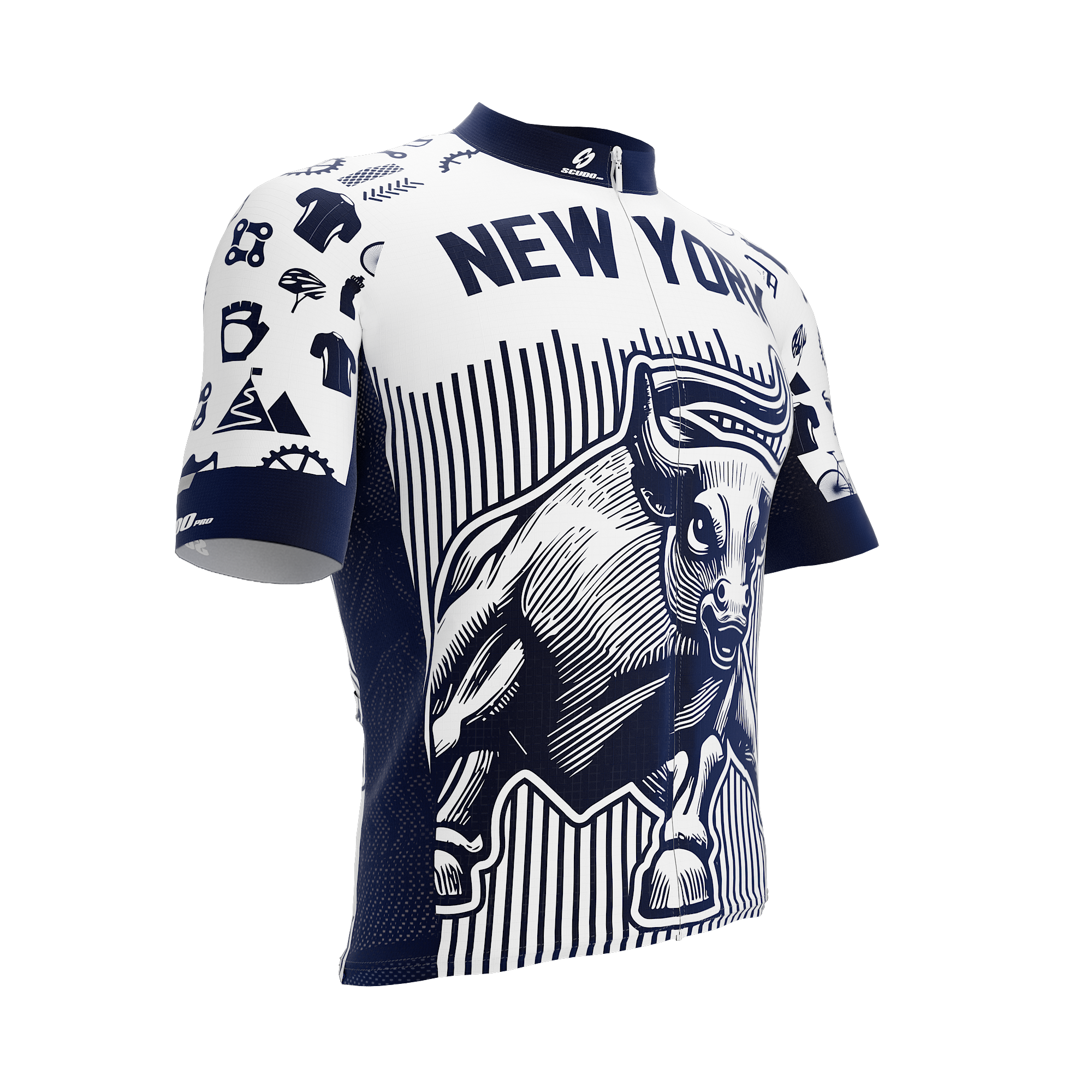 New York  Bull | Short Sleeve Cycling PRO Jersey | Men and Women
