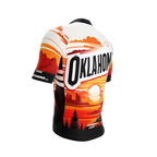 Oklahoma US State | Short Sleeve Cycling PRO Jersey | Men and Women