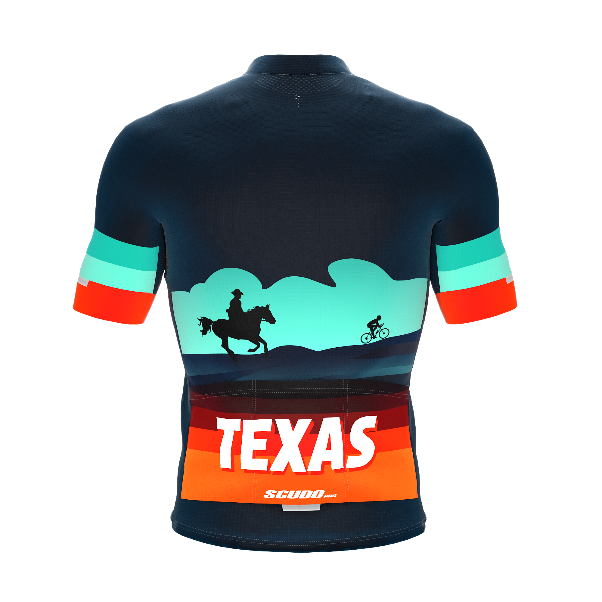 TEXAS Team Bike | Short Sleeve Cycling PRO Jersey | Men and Women