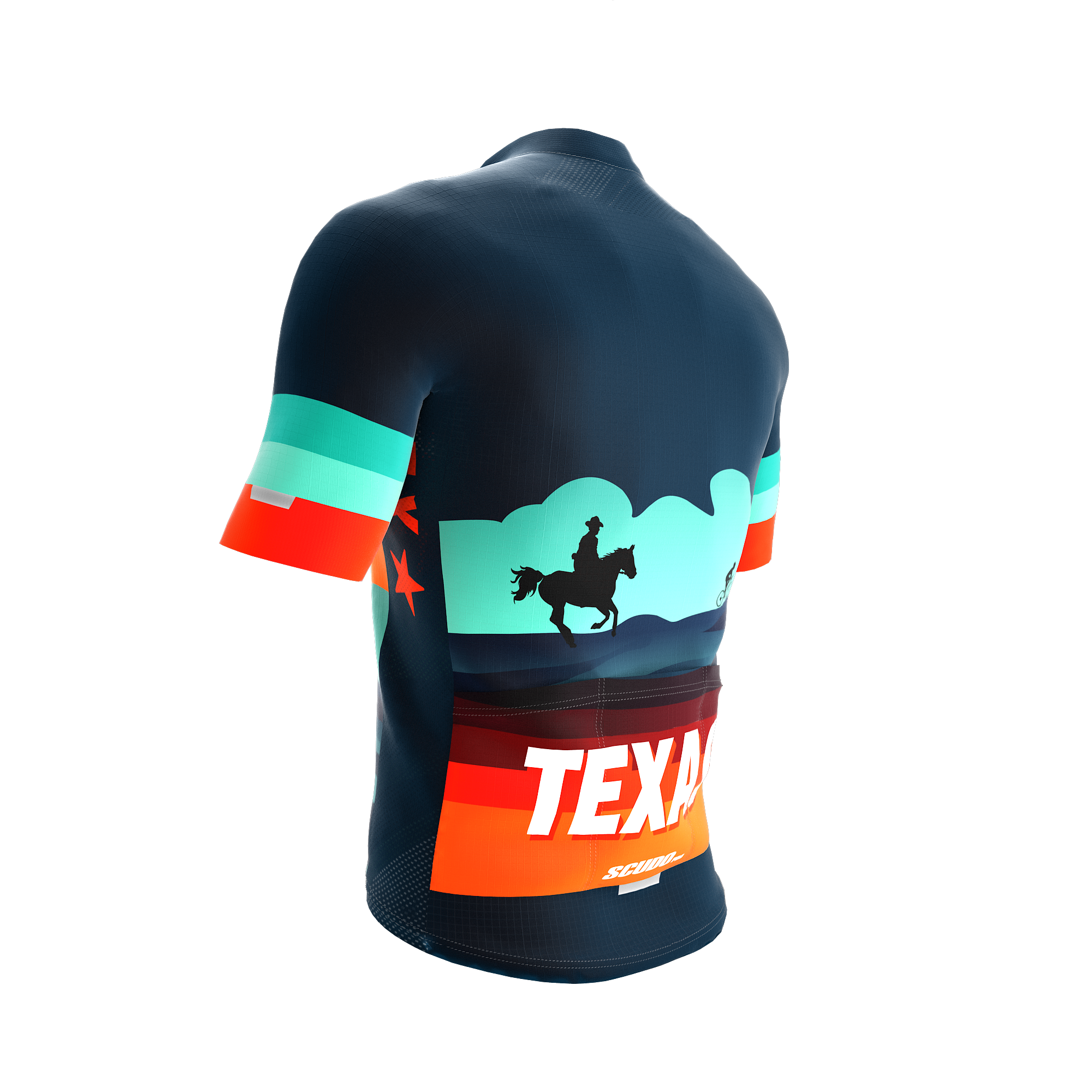 TEXAS Team Bike | Short Sleeve Cycling PRO Jersey | Men and Women