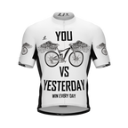 You vs Yesterday | Short Sleeve Cycling PRO Jersey | Men and Women