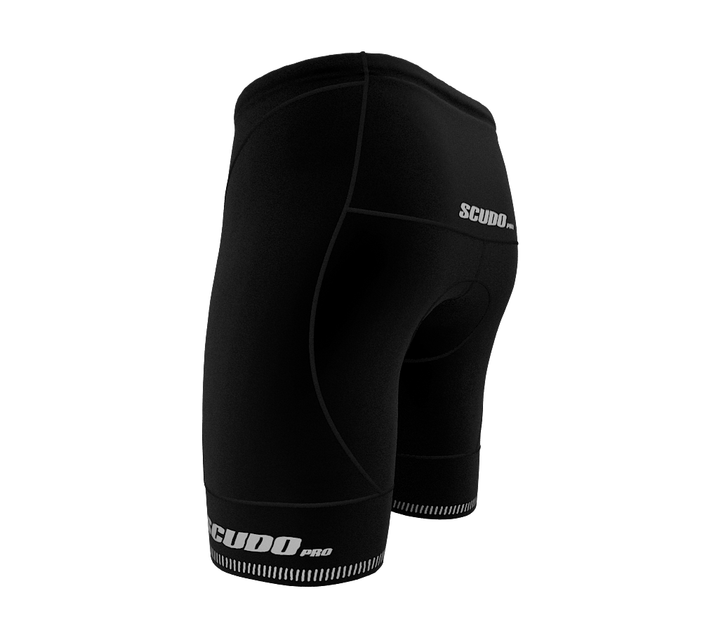 Black PRO ScudoPro Cycling Shorts | Reflectives