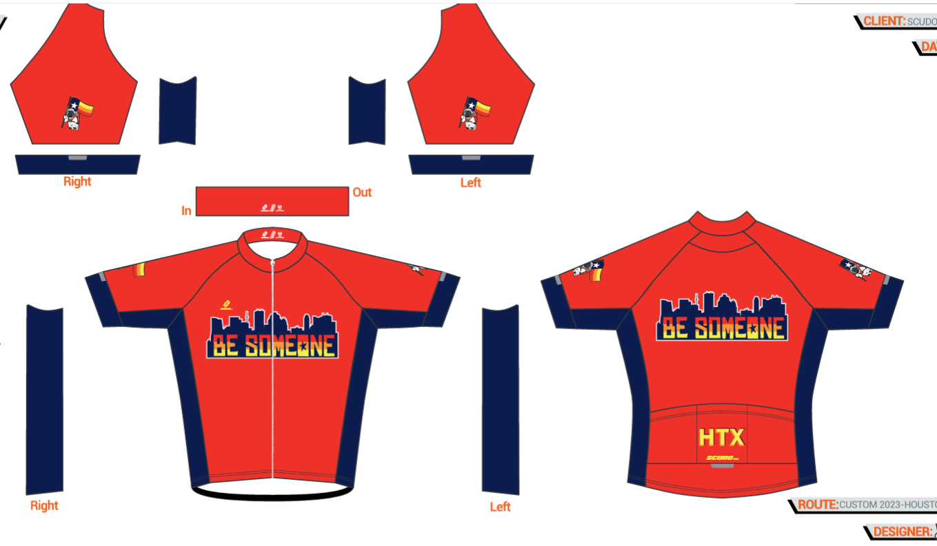 Be Someone  | Short Sleeve Cycling PRO Jersey | Men and Women