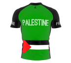 Palestine  Full Zipper Bike Short Sleeve Cycling Jersey for Men and Women
