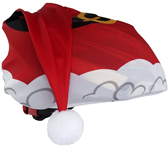 Santa - Christmas Helmet Cover for Cycling