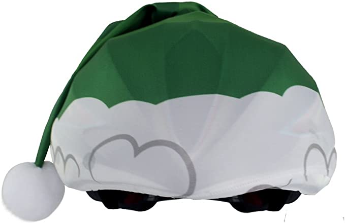 Christmas Elf Helmet Cover for Snowboard Cycling
