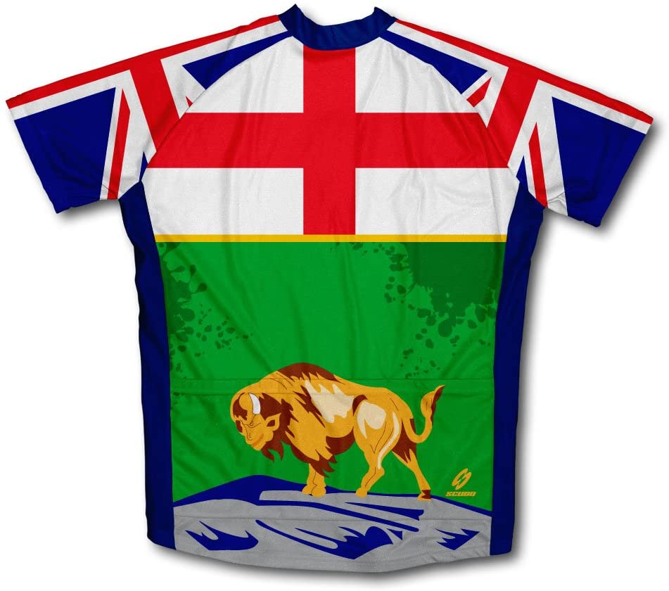 Manitoba Short Sleeve Cycling Jersey for Men and Women