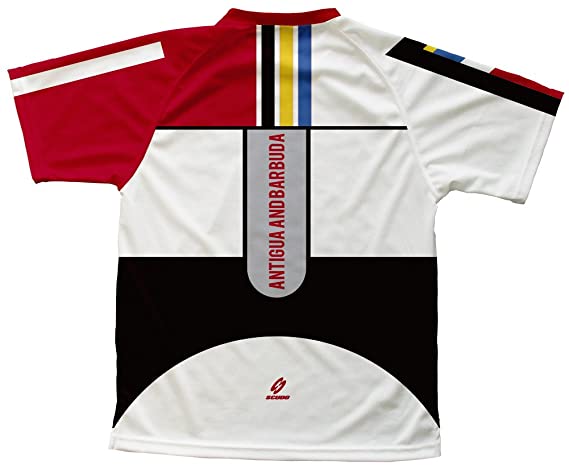 Antigua And Barbuda ScudoPro Technical T-Shirt for Men and Women