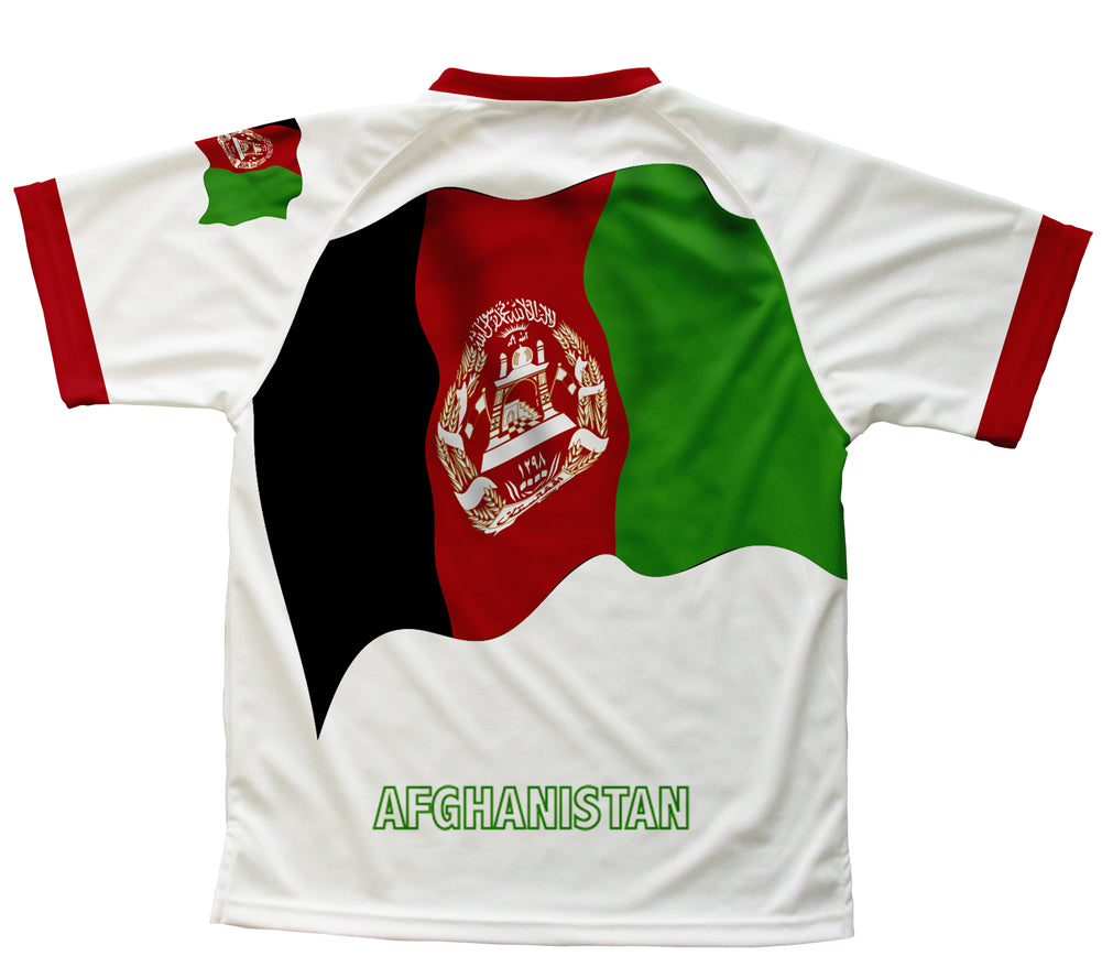 Afghanistan Flag Technical T-Shirt for Men and Women