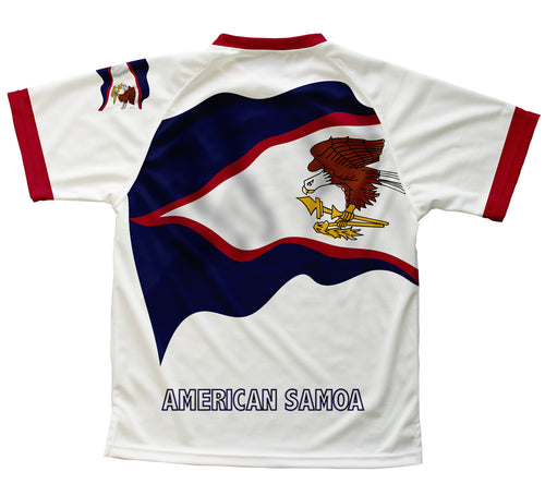 American Samoa Flag Technical T-Shirt for Men and Women