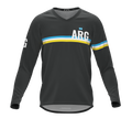 MTB BMX Cycling Jersey Long Sleeve Code Argentina Gray for Men and Women