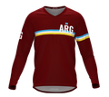 MTB BMX Cycling Jersey Long Sleeve Code Argentina Vine for Men and Women