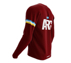 MTB BMX Cycling Jersey Long Sleeve Code Argentina Vine for Men and Women