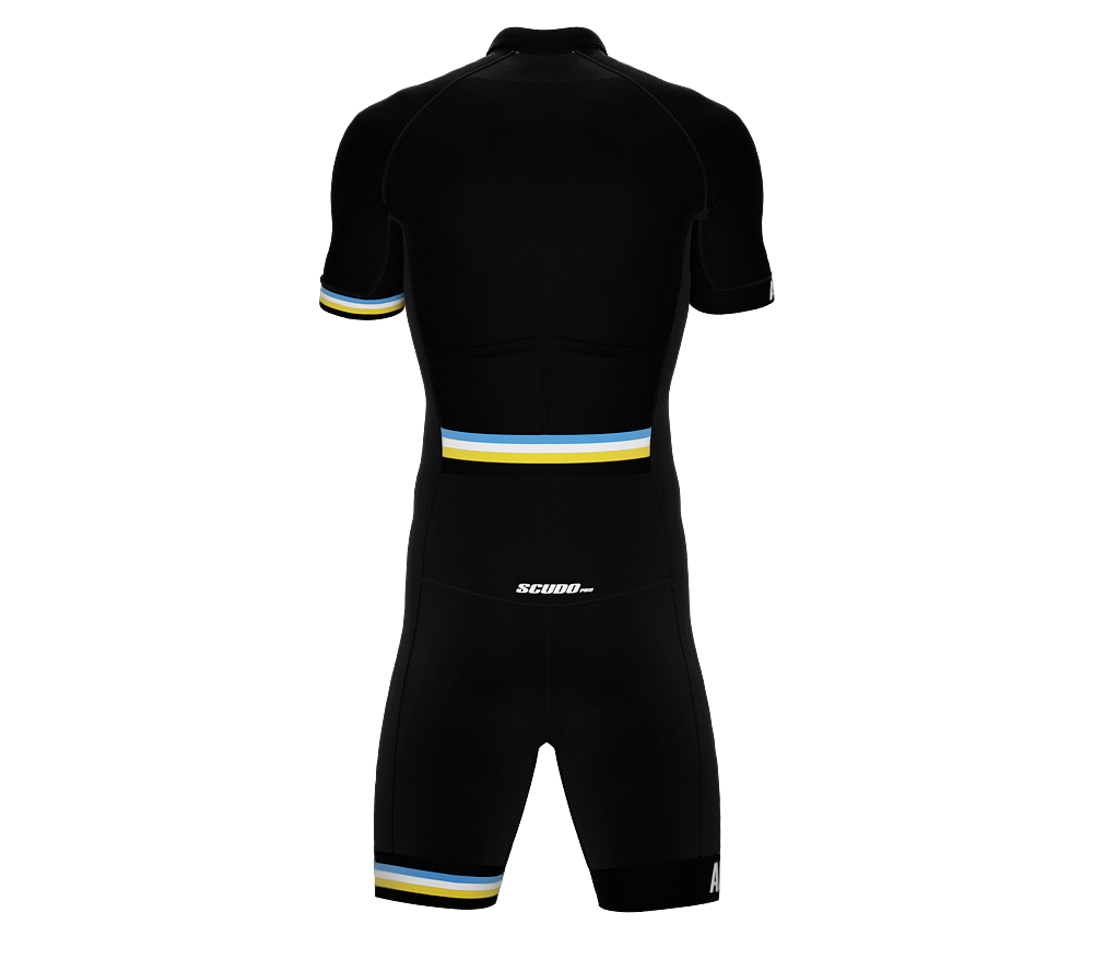 Argentina Black Code Cycling Speedsuit for Men