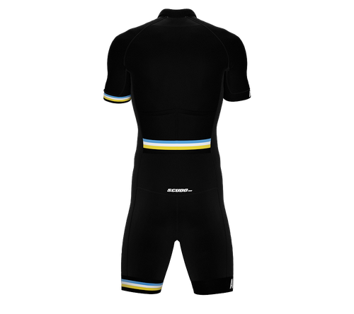 Argentina Black Code Cycling Speedsuit for Men