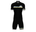 Argentina Black Code Cycling Speedsuit for Men