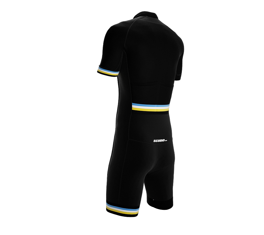 Argentina Black Code Cycling Speedsuit for Men