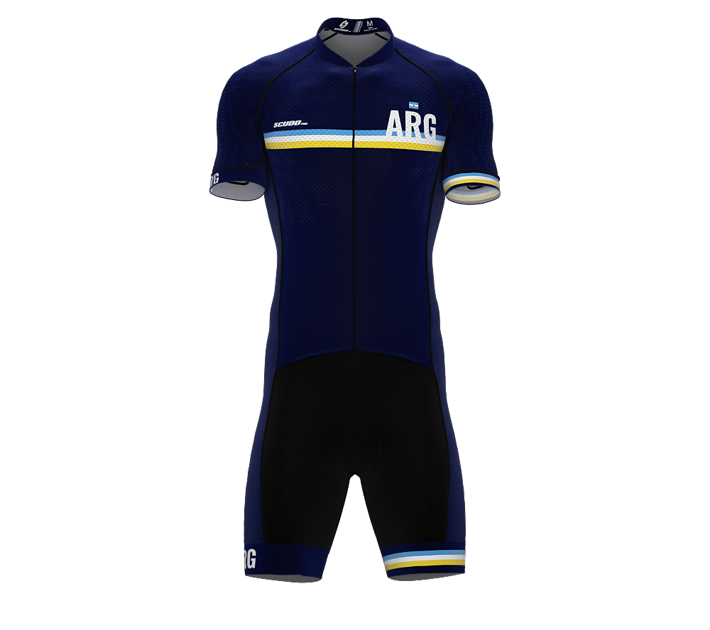 Argentina Blue Code Cycling Speedsuit for Men