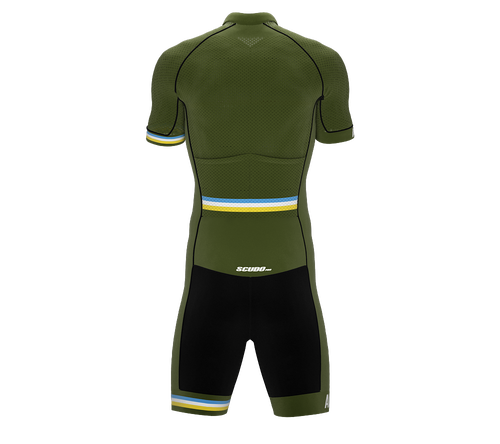 Argentina Green Code Cycling Speedsuit for Men
