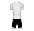 Argentina White Code Cycling Speedsuit for Men