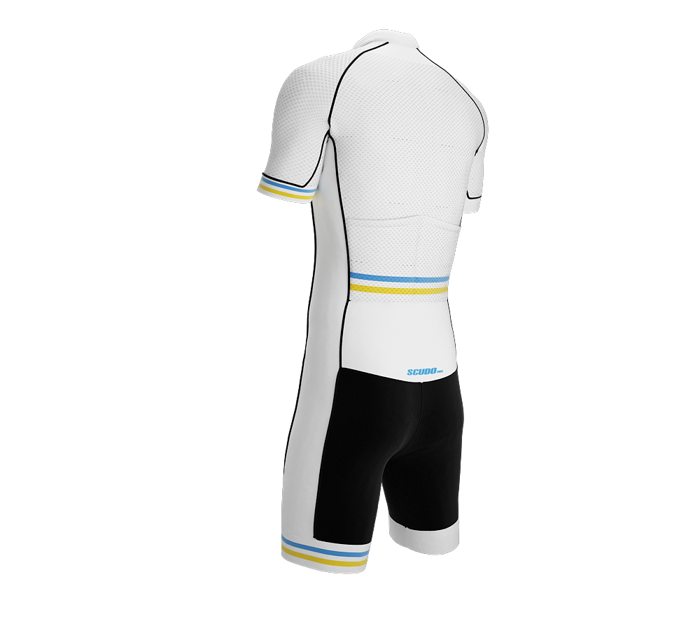 Argentina White Code Cycling Speedsuit for Men