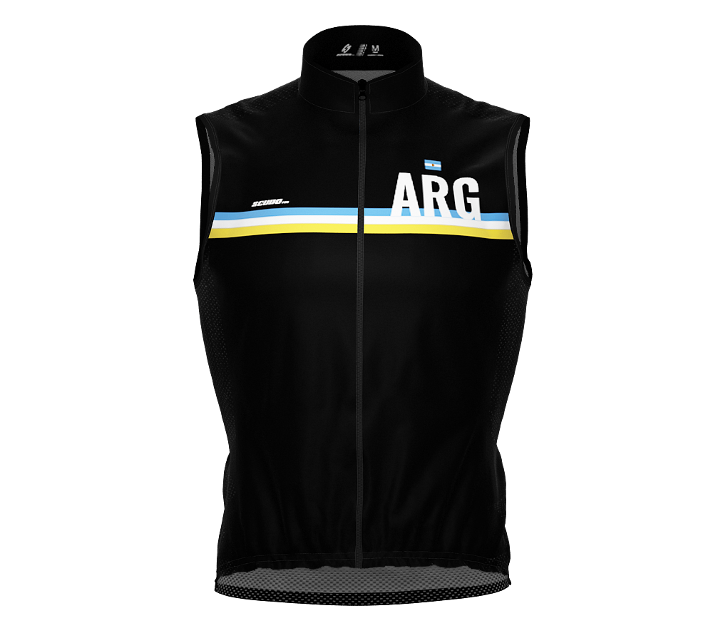 Wind Breaker Cycling Running Sports Vest Argentina Country Code for Men And Women
